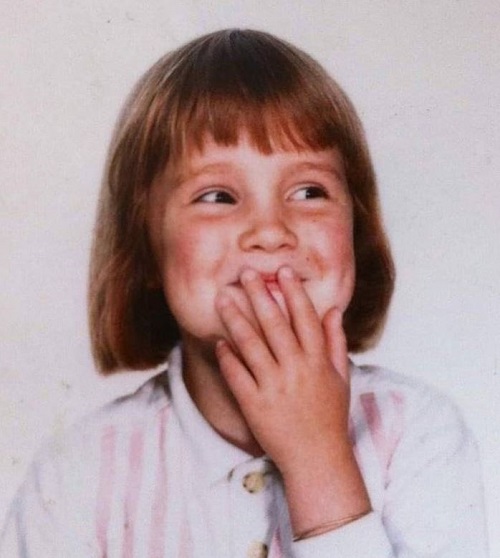 Juliet Lemonnier childhood picture