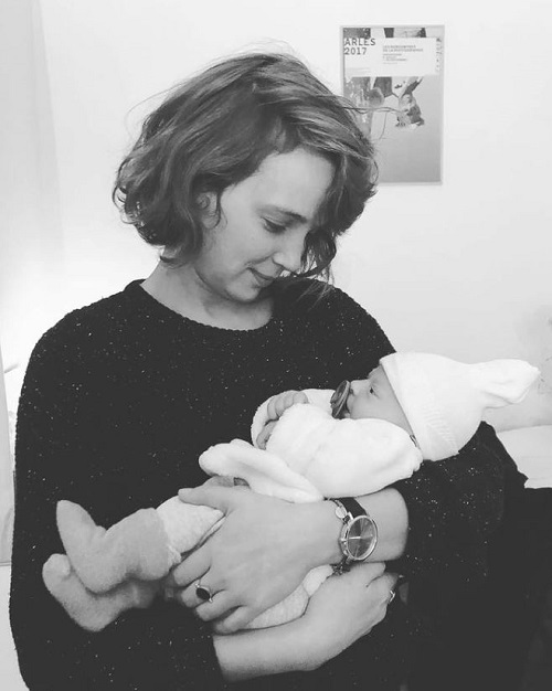Juliet Lemonnier is a godmother of an adorable baby