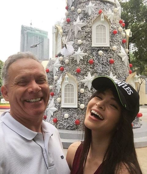 Kelley Day with her father