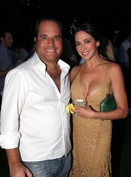 Lauren Silverman with her ex-husband Andrew Silverman