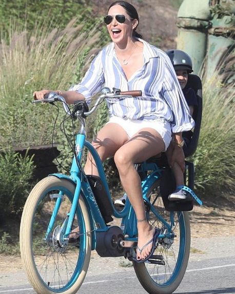 Lauren loves cycling