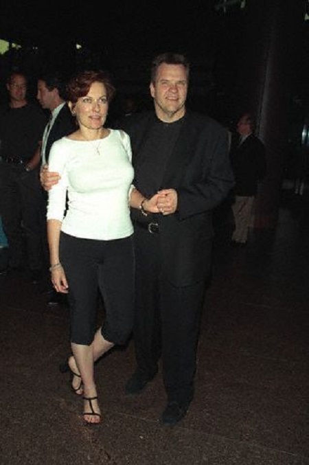 Leslie Aday with her husband