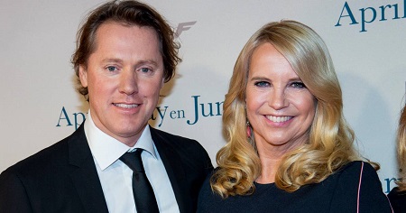Linda De Mol with Jeroen Rietbergen