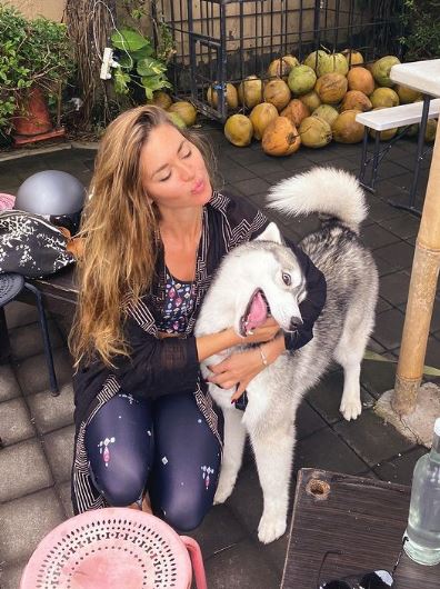 Lockwood is a dog lover