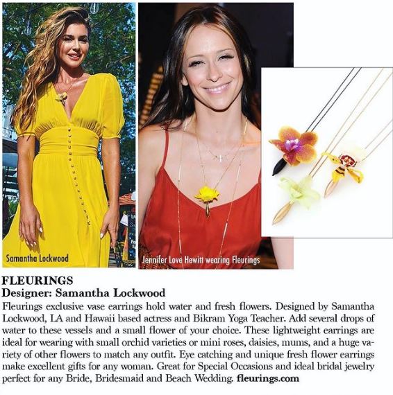 Lockwood is the founder of Fleurings Vase Jewelry