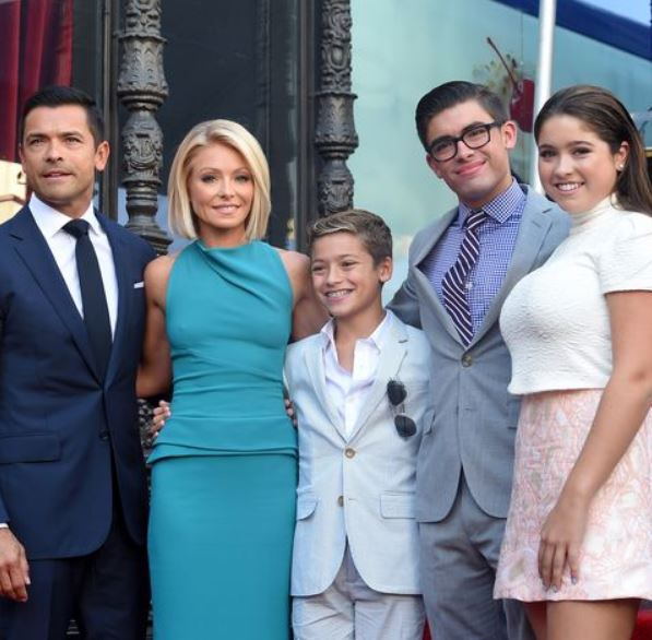 Lola with her family