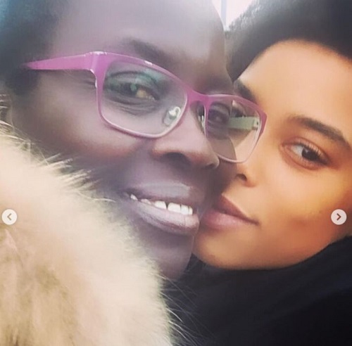 Lorena Cesarini is very close to her mother