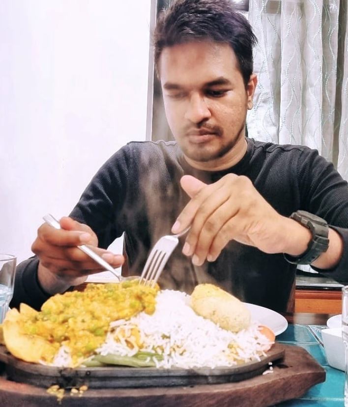 Madan Gowri is a foodie