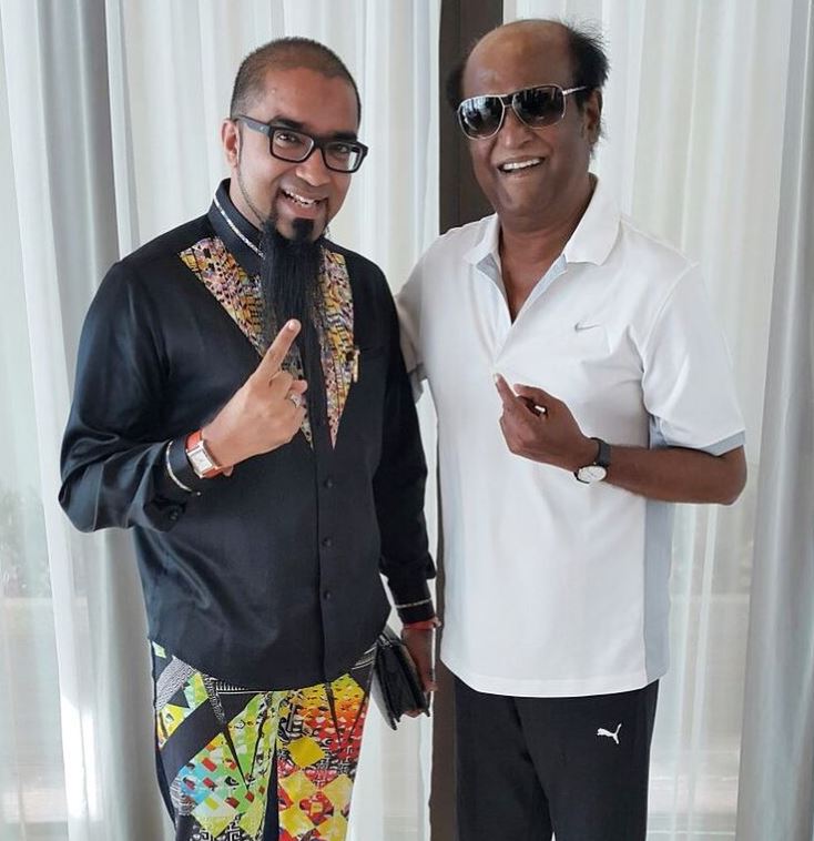 Mahadi Bz is a fan of Rajinikanth