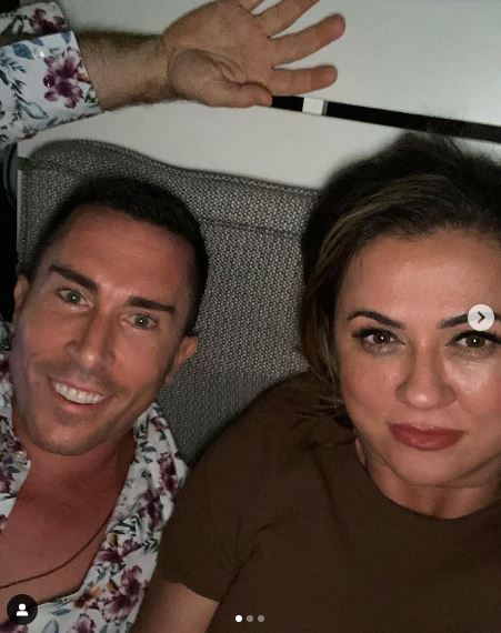 Mishel with her cousin Daniel Pasovski