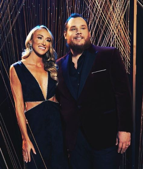 Nicole with her husband Luke Combs