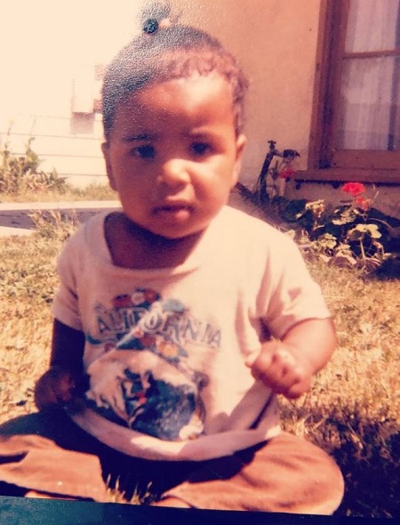 Nyesha Arrington pre-teenage picture