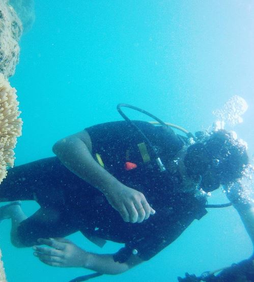 Peyush Bansal has experienced Scuba Diving
