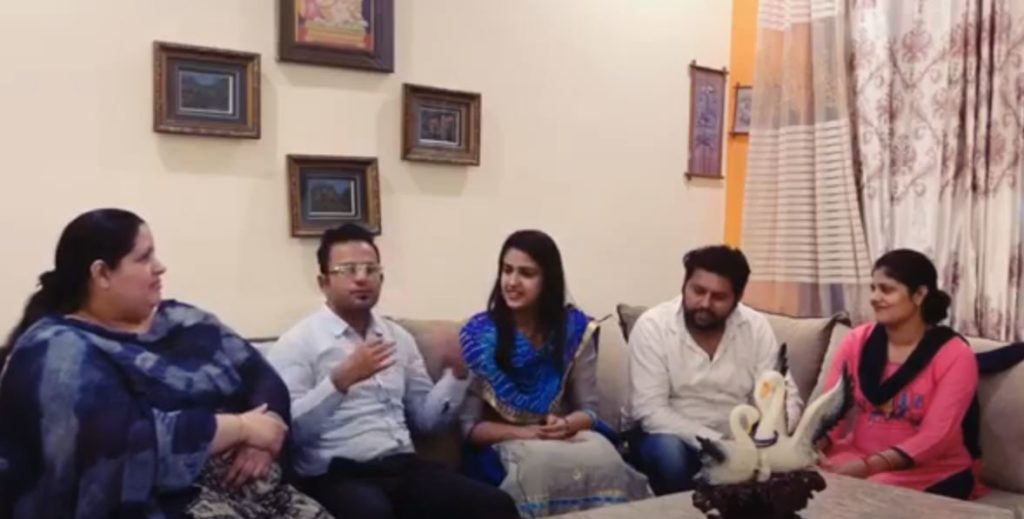 Pranjal Dahiya Family