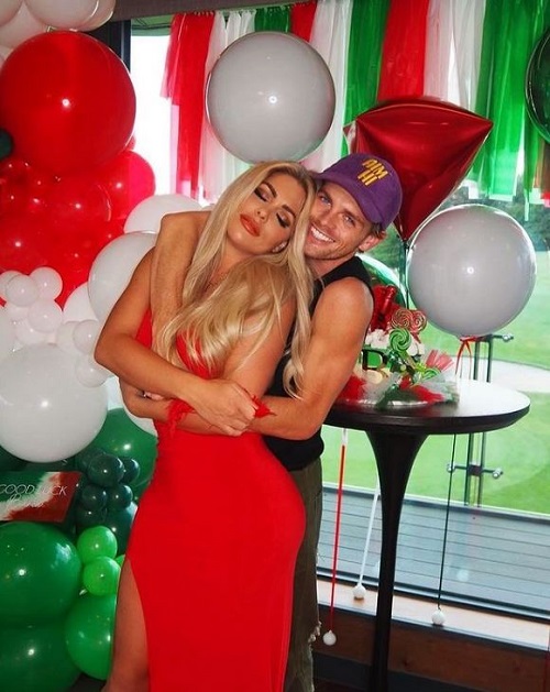 Regan Gascoigne with his sister Biance Gascoigne