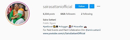 Saira Sattani Career, Videos & Profession
