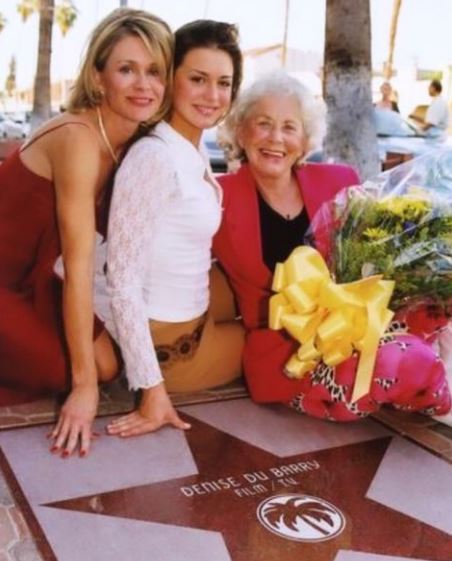 Samantha with her mother Denise DuBarry and grandmother