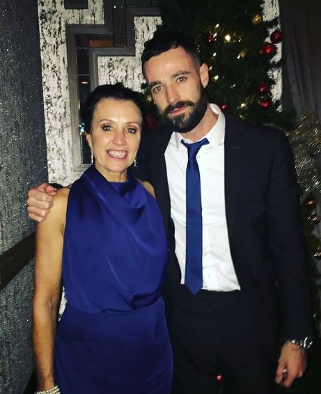 Sean with his mother Deborah Ward
