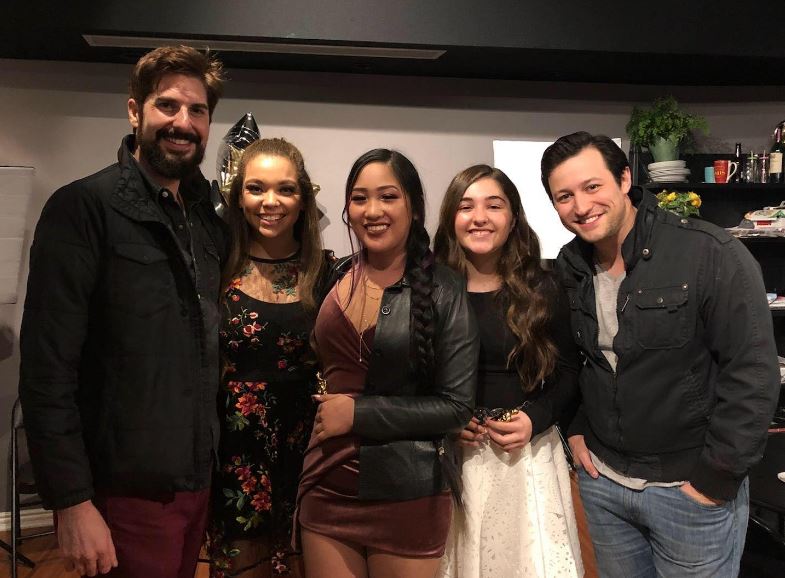 Selah Austria with her co-actors