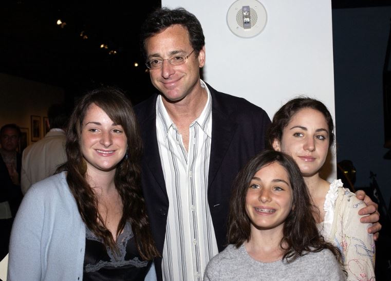 Sherri's ex-husband Bob Saget, and daughters Aubrey Saget, Lara Melanie Saget, and Jennifer Belle Saget
