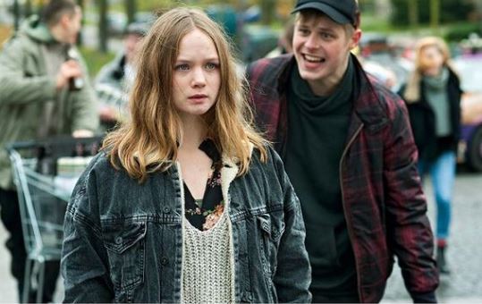 Sofie Eifertinger with her co-actor