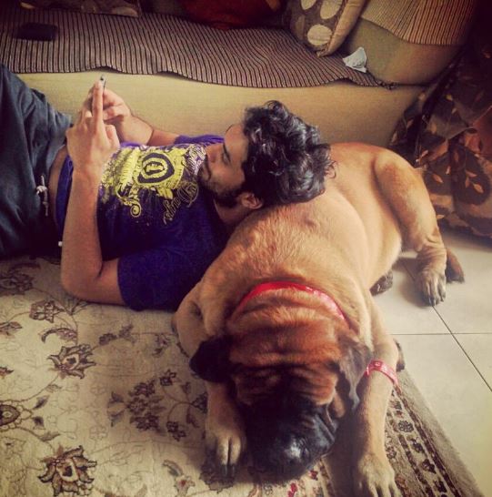 Suraj Nambiar is an animal lover