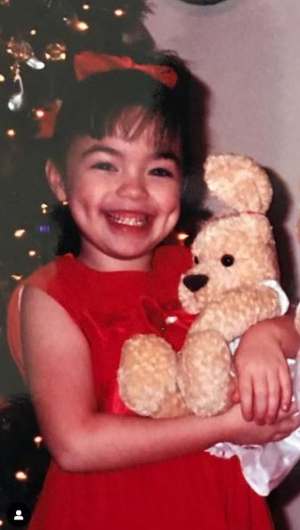 The childhood image of Vanessa Merrell