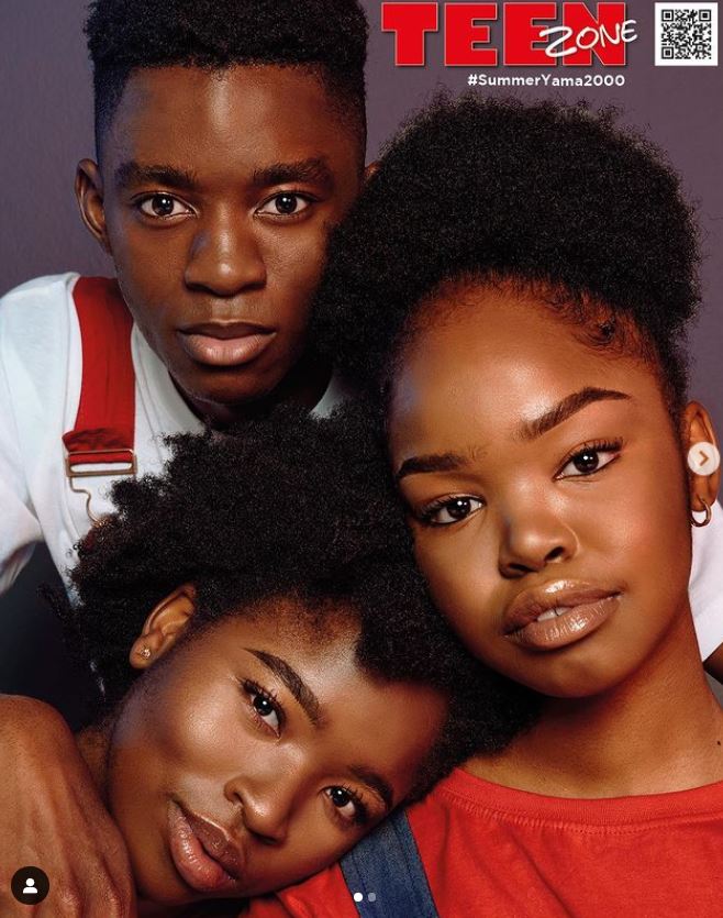 Thuthuka Mthembu appeared on the cover page of Teen Zone magazine