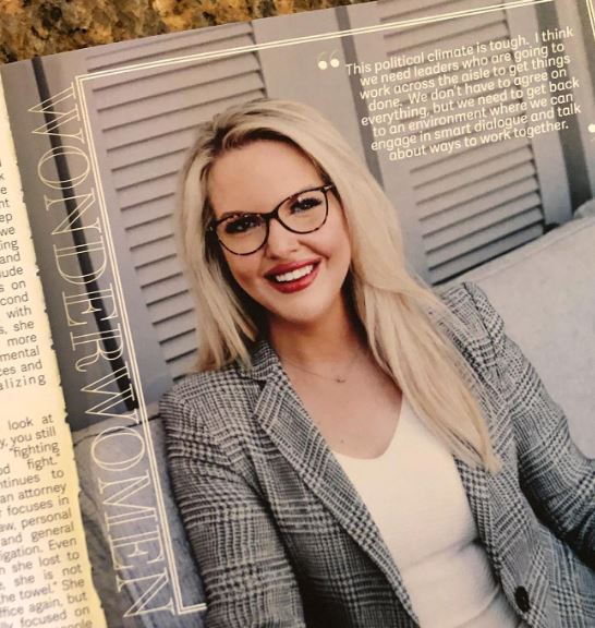 Abby featuted on various news articles