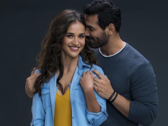 Aisha Sharma with her co-actor John Abraham