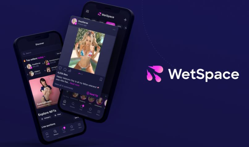 Allie created a crypto-friendly porn site called Wet Space