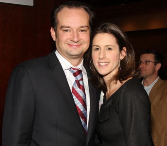 Allison Gollust with her ex husband