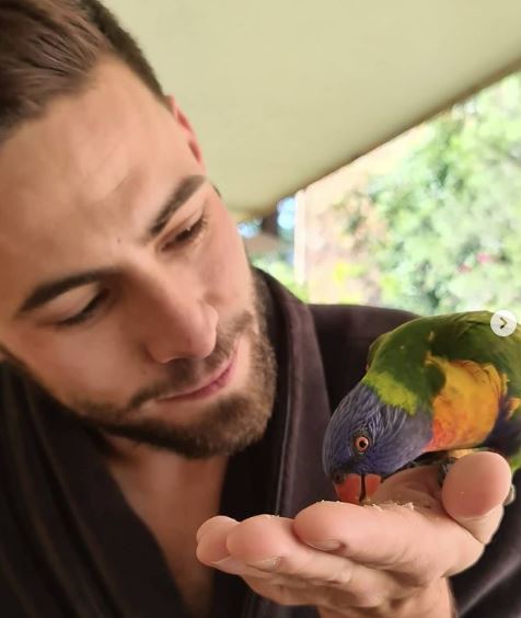 Andrew is a bird lover