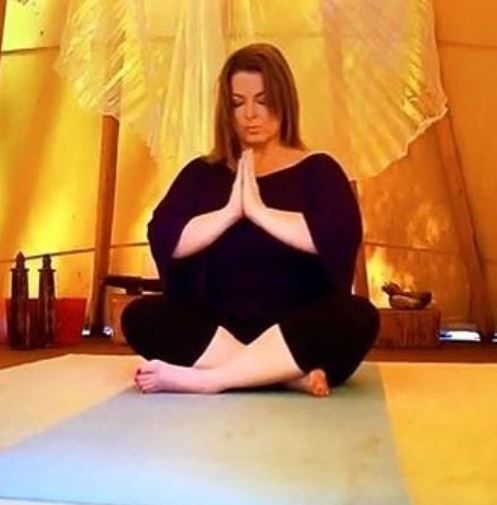 Arlene Silver does yoga everyday