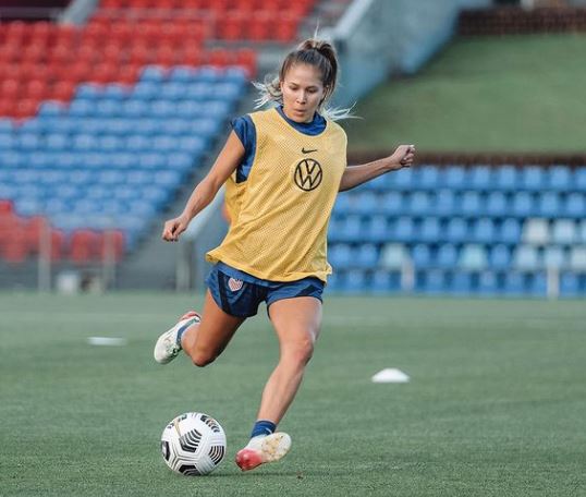 Ashley Sanchez is a professional soccer player