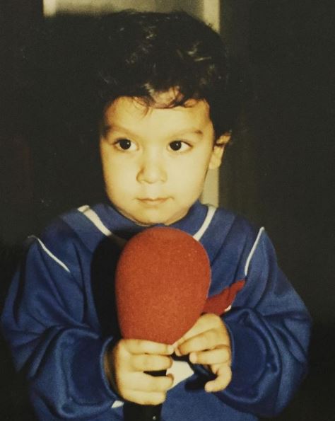 Bappa Lahiri childhood image