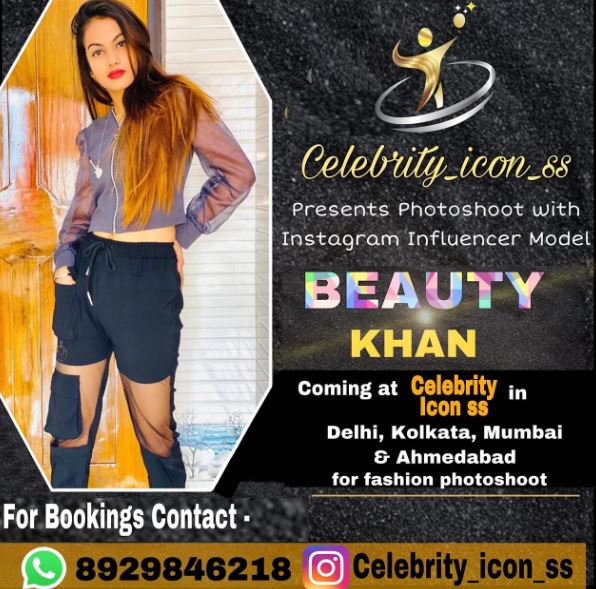 Beauty Khan is a social media influencer
