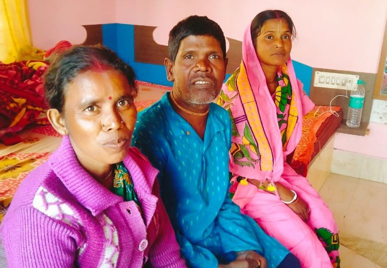 Bhuban with his family members
