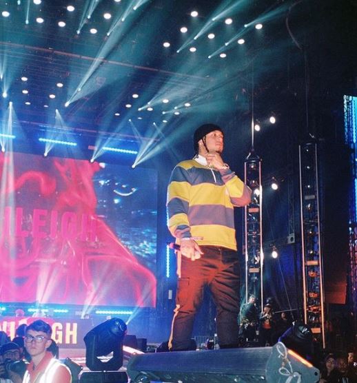 Brandon is a singer