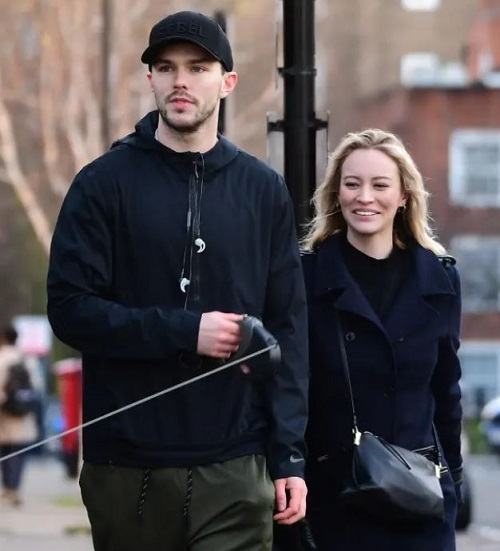 Bryana Holly is in a relationship with her boyfriend Nicholas Hoult