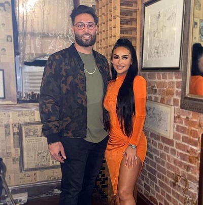 Carli Bybel with her husband Anthony Tango