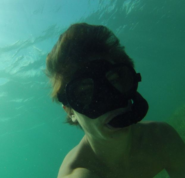 Carson Rowland experienced Scuba diving