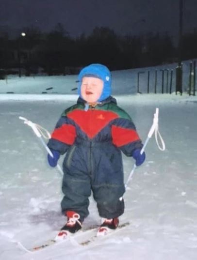 Childhood photo of Remi Lindholm