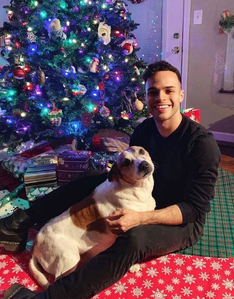 Chris Medlin is a dog lover