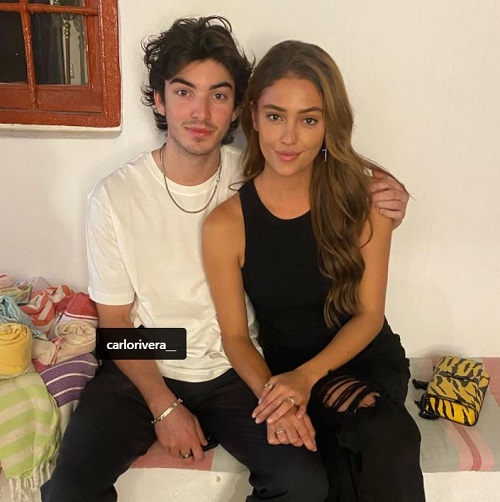 Clara Wilsey with her brother Carlo Wilsey