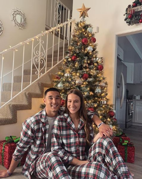 Dani Johnson celebrates Christmas