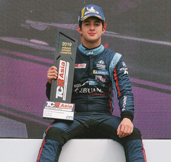 Daniel is a race car driver