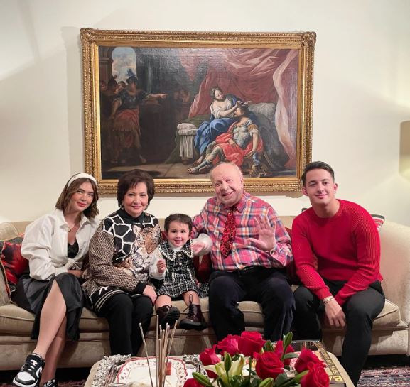 Daniel with his family