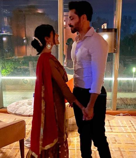Deep Sidhu with his girlfriend