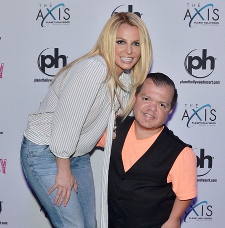 Donny Davis with Britney Spears